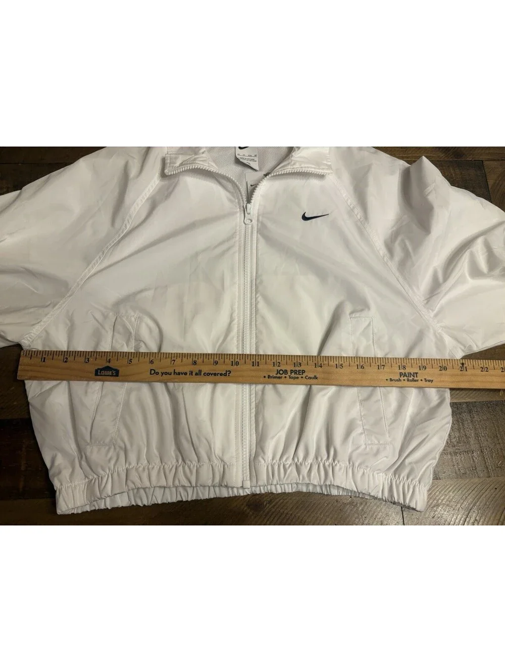 Nike Sportswear Oversized UV Track Jacket Women’s Size XS White NWT $80